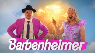 BARBENHEIMER TRAILER  Barbie amp Oppenheimer PARODY [upl. by Alf898]