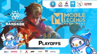 🔴 BAHASA INDONESIA Live  Asian Esports Games 2024  Womens Team MLBB  Day 2  Playoffs [upl. by Bourque737]