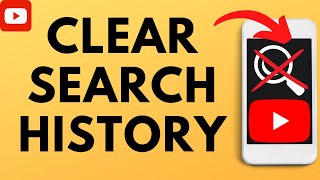 How to Clear Search History on YouTube  Delete YouTube Search History [upl. by Lidia]