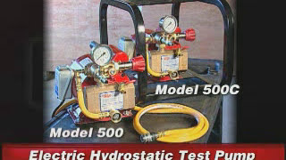 Electric Hydrostatic Test Pump Demo  Reed Manufacturing [upl. by Sid]