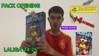 Liga Este 202425 Álbum LALIGA 2425 Panini  REPORTEO PACK OPENING CHICLE LALIGA 2425 [upl. by Akina]