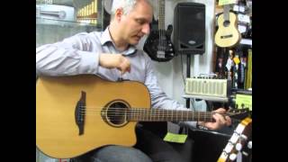 Guitar Review  Lag Tramontane T200DCE [upl. by Niatsirk]