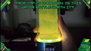 Is This the Future of Drinking Water Hydrogen Water Bottle Review [upl. by Sobel]