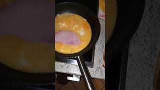 😋mi tortilla francesa crujiente de queso😋parte 1 [upl. by Florette866]