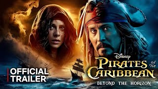 Pirates Of The Caribbean 6 Beyond The Horizon  New Teaser Trailer  Johnny Depp 4K 2024 [upl. by Ahsetal]