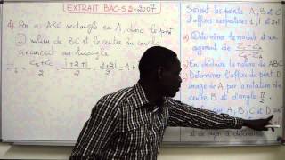 Exercices  Terminale  Mathématiques  Extrait Bac 2007 Suite 2Fin [upl. by Yaner]