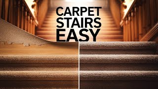 STOP Struggling with Carpet Installation on Stairs [upl. by Neleh]