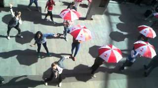 Liverpool One shoppers surprised by flash mob dancers [upl. by Mossman733]