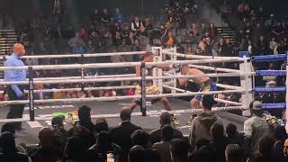 CURMEL MOTON SPECTACULAR KNOCKOUT IN 2ND PRO FIGHT FULL FIGHT 4K [upl. by Sandro]