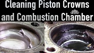 Removing Carbon From Piston Cylinder Walls and Block Deck [upl. by Patsis]