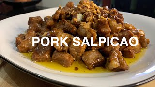 PORK SALPICAO  ChefJ Kitchen N Tours [upl. by Azilanna]