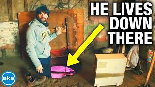 Inside His Amazing Home in the Tunnels Beneath New York  Mole People [upl. by Oniratac]