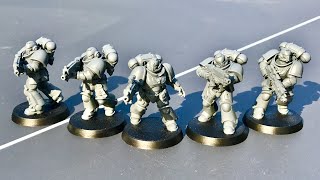 Primaris Space Marine Intercessor Squad A Model Build and Tactics Review for WH40K 8th Edition [upl. by Aisayn467]