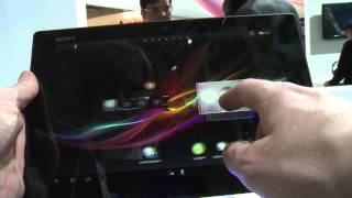 Sony Xperia Z Das neue Tablet im SpeedDate [upl. by Prouty]