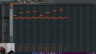 FLIPPING A SAMPLE REQUEST LONG TIME AGO  FL STUDIO 21 LIVE [upl. by Clarey]