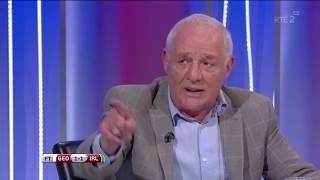 Eamon Dunphy it was a terrible day for irish soccer it was shocking [upl. by Burrell]