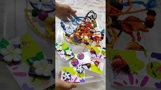 Clay handmade jewellery😍 handmade jewellery making at home✨ytshorts art artistsayani clayart [upl. by Anerahs]