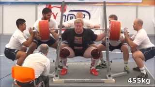 Carl Yngvar Christensen 1140kg  2513lbs total  3place World Games 2013 [upl. by Harragan]