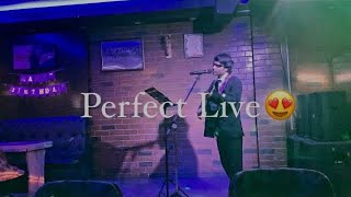 Perfect Live Ed Sheeran [upl. by Xyno]