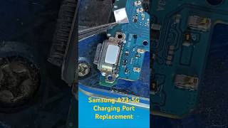 How To Replace Samsung A735G Charging Port [upl. by Possing515]