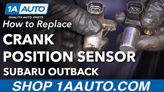 How to Replace Crankshaft Position Sensor 0012 Subaru Outback [upl. by Lamson]