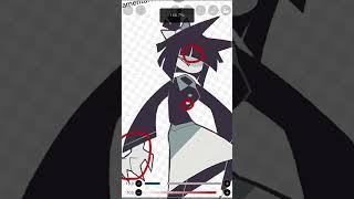 black hand countryhumans fnf edit art fpe trend alightmotion [upl. by Atinus]