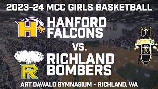 202324 MCC Girls Basketball  Hanford Falcons vs Richland Bombers [upl. by Henig]