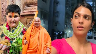 Abhinav Arora ￼￼￼￼￼￼Controversy😱 Swami Rambhadracharya ji🙏🏻  Divyani Malviya Vlog [upl. by Lanam]