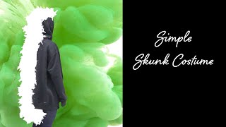 Skunk Costume DIY [upl. by Eibot126]