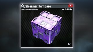 NEW CONTAINER and Grumpys Key Streamer Item Case [upl. by Soo239]