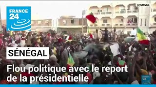 Sénégal  un report de la présidentielle annoncé par Macky Sall plonge le pays dans le flou [upl. by Anirtek]