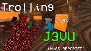 Trolling As J3VU MASS REPORTED [upl. by Aerbas373]