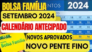 CALENDÁRIO BOLSA FAMÍLIA 2024 SETEMBRO  QUANDO VAI ATUALIZAR O APLICATIVO NESTE MÊS [upl. by Ard]