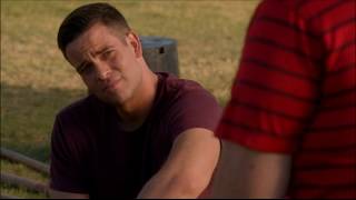 Glee  Puck Plants A Memorial Tree For Finn 5x03 [upl. by Nirrad]