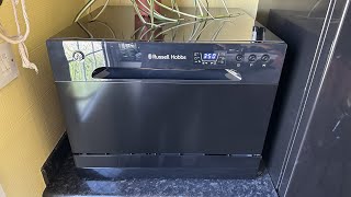 Russell Hobbs Compact Dishwasher  RHTTDW6B [upl. by Nudd18]