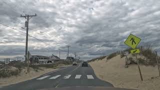 NAGS HEAD BEACH ROAD to JARVISBURG Currituck The Outer Banks [upl. by Lonni]