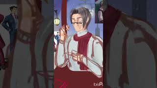 probably won’t finish it 😭 sorry Edgeworth 💔 shorts speedpaint ibispaintx [upl. by Unni]