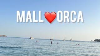 🇪🇸Paguera beach 🏖️ Mallorca island 🏝️ Spain 4k Beach walk August 2024 beachsummeryoutubevideos [upl. by Chaiken]