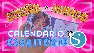 🗓️✨ DISEÑO y ARMADO de CALENDARIO en SILHOUETTE STUDIO Tutorial Completo 🖥️🖨️ [upl. by Rosaline347]