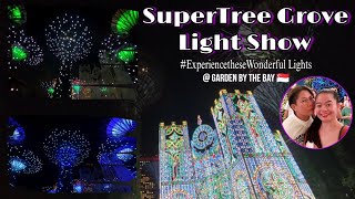 Experience these Wonderful Lights  SuperTree Grove Light Show  Garden By The Bay 🇸🇬 [upl. by Nwahsak]