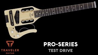 Traveler Guitar ProSeries Hybrid Guitar Test Drive Product Overview and Demo [upl. by Weider]