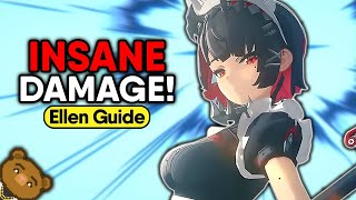 The BEST GUIDE to Maximize Ellen Best Build Combos Teams  ZZZ [upl. by Maker307]