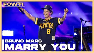 Bruno Mars  Marry You Lyric Video [upl. by Junji]