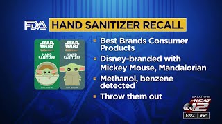 Recall roundup Disneybranded hand sanitizers Suave antiperspirants smoke alarms amp rattles re [upl. by Shantee]