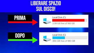 PULIRE IL PC SENZA PROGRAMMI 🧹 [upl. by Jillane]