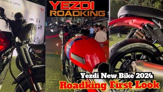 Finally Yezdi Road King 2024Retro Bike LaunchedFirst Look  Price amp Features  Yezdi New Roadking [upl. by Adoh137]