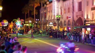 Timelapse of Universal Orlando Mardi Gras [upl. by Traver]