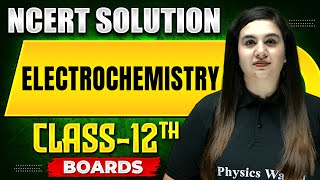 ELECTROCHEMISTRY  NCERT Solutions  Chemistry Chapter 02  Class 12th Boards [upl. by Eardna266]