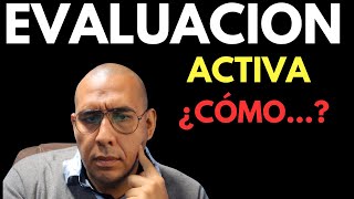 La evaluación una experiencia activa │autoevaluación coevaluación y participación en los criterios [upl. by Sialac]