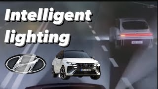 2025 Tucson front intelligent lighting  how does it work [upl. by Fita]